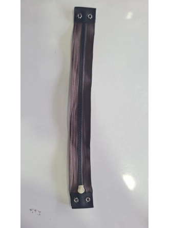 Renkli İlmekler Örgü Çanta Fermuarı (30 cm) - Metreyle Satılır