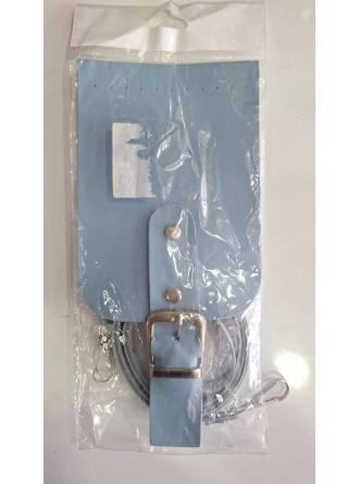Suni Deri Örgü Makrome Oval Çanta Kapağı & Telefon Kılıfı Kapağı (Çanta Kapağı 100cm Askı)