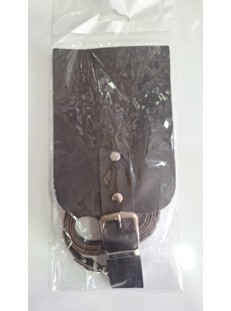 Suni Deri Örgü Makrome Oval Çanta Kapağı & Telefon Kılıfı Kapağı (Çanta Kapağı 100cm Askı)