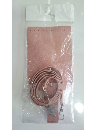 Suni Deri Örgü Makrome Oval Çanta Kapağı & Telefon Kılıfı Kapağı (Çanta Kapağı 100cm Askı)