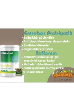 Röhnfried Entrobac Probiyotik Katkısı 15 GR (Bölünmüş)