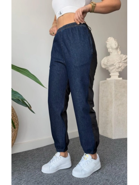 6627 KOT PANTOLON-MAVİ