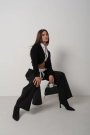 Biyeli Crop Triko Hırka