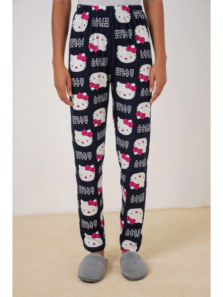 4323 Desenli Pijama Altı - A.Lacivert