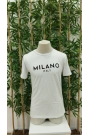 Erkek Milano Baskılı Süprem T-shirt