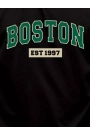 Erkek Boston Baskılı Süprem T-shirt