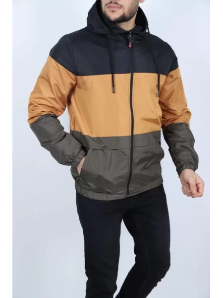 Unisex Kapüşonlu İçi Astarlı Yağmurluk - Siyah