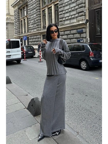 Darcy Etek Bluz Triko Takım 9969