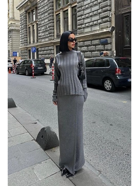 Darcy Etek Bluz Triko Takım 9969