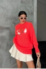 Midred Cut Out Triko Kazak 1200-09