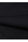 Baskılı Oversize Bisiklet Yaka T-shirt - Siyah