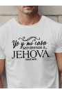 Erkek Jehova Baskılı Süprem T-shirt