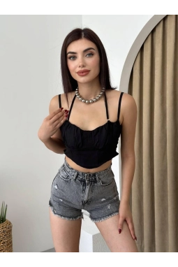 Elix Askılı Büstiyer Crop