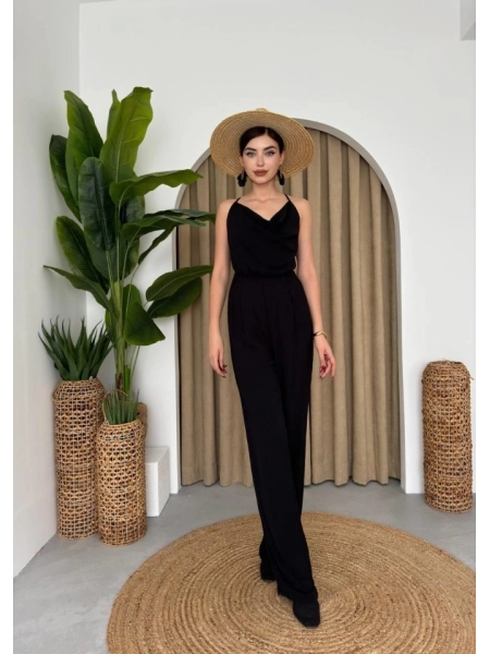 Darcy Sırt Dekolteli Tulum