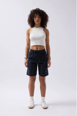 Halter Yaka Crop