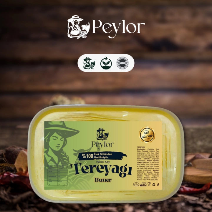 Doğal Kars Köy Tereyağı (500Gr)