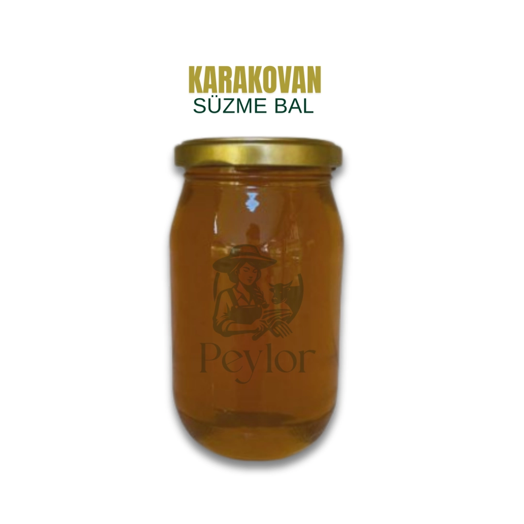 Hakiki Karakovan Süzme Bal (900 Gr)