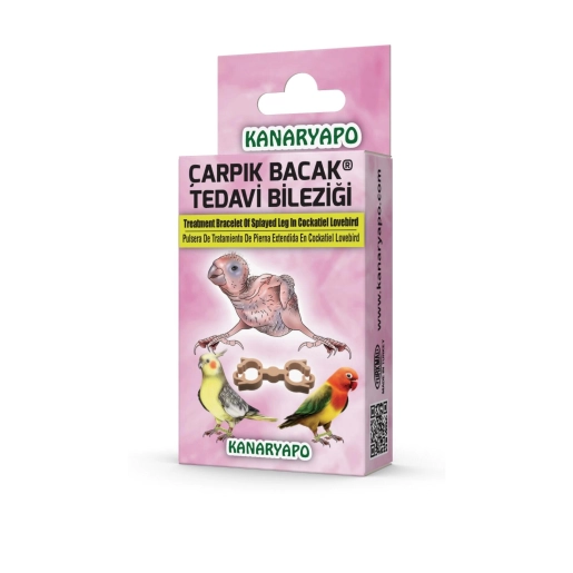 Kanaryapo Çarpik Bacak Tedavi Bileziği Papağan