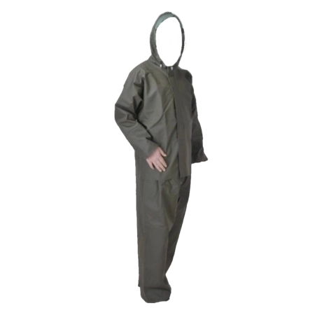 ÖNÜ FERMARLI  XXXXL ALT ÜST HAKİ YAĞMURLUK