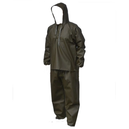 HAKİ  SU RÜZGAR GECİRMEZ ALT ÜST XXL YAĞMURLUK