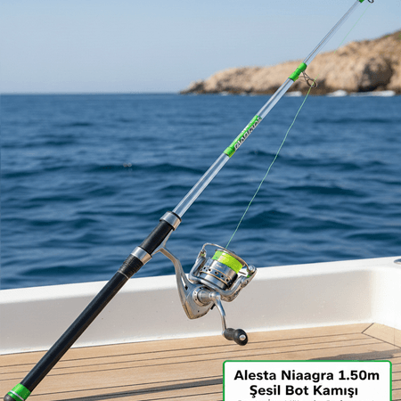 Alesta Niagara 1.50m Yeşil Bot Kamışı