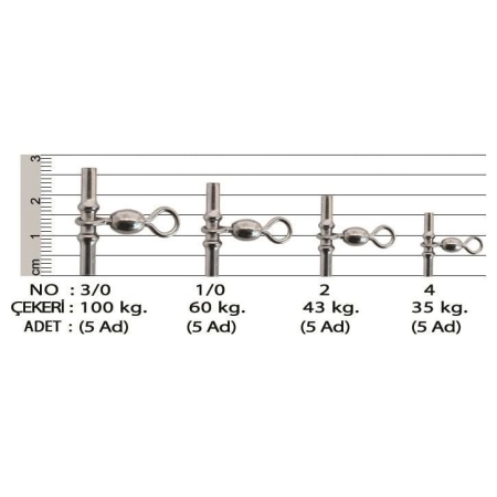 EFFE BLACK NICKEL T-FIRDÖNDÜ 5,Lİ PAKET -4 NUMARA