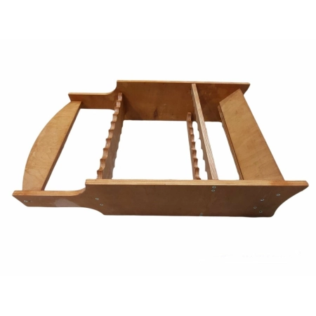 CİFT TARAFLI 20 Lİ AHŞAP KORUYUCU VERNİKLİ KAMIŞ STANDI 1,20MM