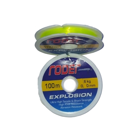 RODER EXPLOSION MONOFLAMENT MİSİNA 100M 8.6 KG 0.30mm SARI.