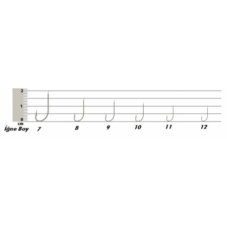 SEA-HORSE 225- PAKET BEYAZ DÜZ İĞNE