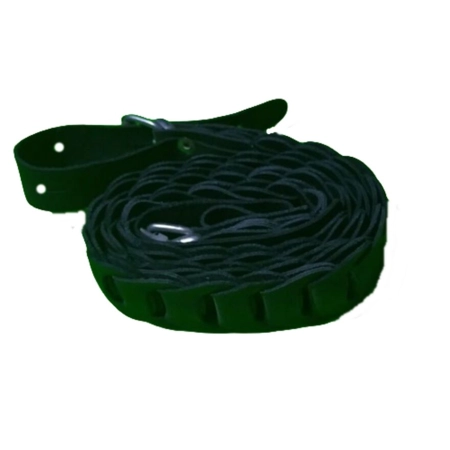 Siyah Deri Örgü Tfk Kayış