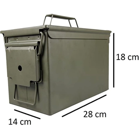 ORİJİNAL KOLEKSİYON METAL MÜHİMMAT SANDIĞI