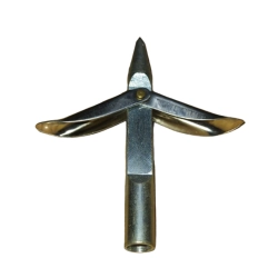 ÇİFT KELEBEK GALVENİZLİ  TEKLİ UC