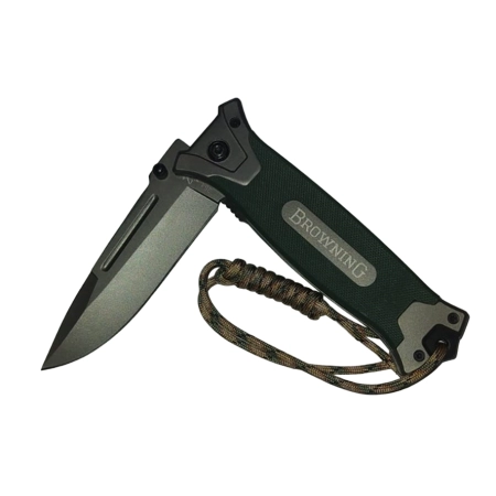 Browning Folding Knife  Stainless Steel Blade Titanium