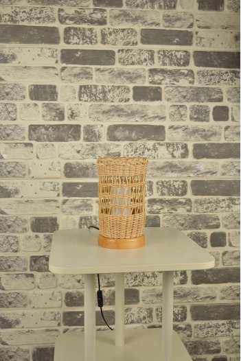 Dekoratif Alevli Abajur