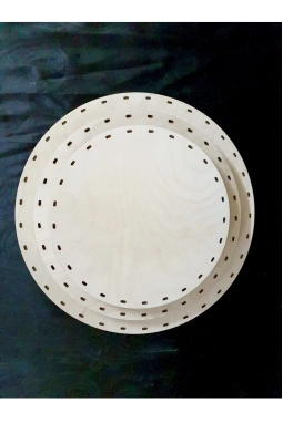 YUVARLAK TEPSİ TABANI.21 CM CAP