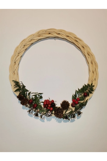 Kapı Çelenk ve Tepsi Taban Kalıbı Dış çap 20cmx iç çap 15cm