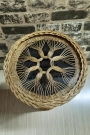 BAMBU RATTAN KAİDELİ-RETRO SEHPA