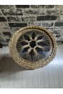 BAMBU RATTAN KAİDELİ-RETRO SEHPA