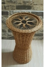 BAMBU RATTAN KAİDELİ-RETRO SEHPA