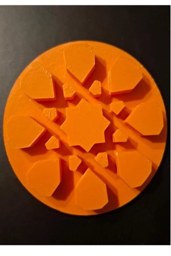 BAMBU 8 KÖŞELİ YILDIZ KALIP 