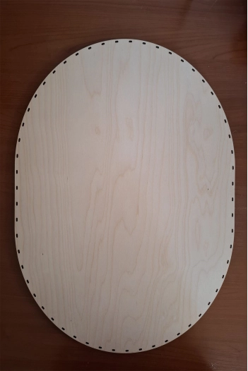OVAL TABAN 55X45 cm