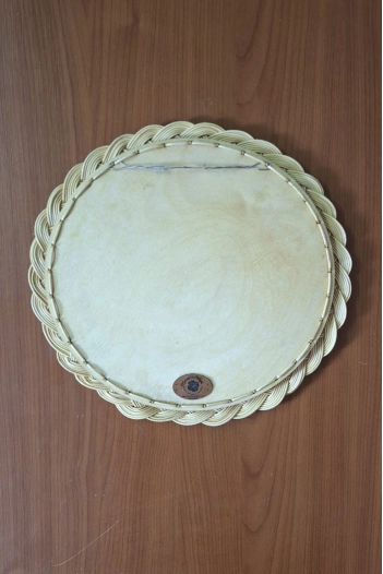 Bambu Yuvarlak Ayna 30 cm