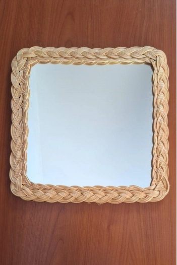 Bambu Kare Ayna 33 x 33 cm