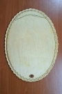 Bambu Oval Ayna 59 x 44 cm