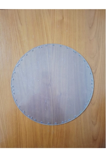 36 cm YUVARLAK PLEKSİ CAM 3mm