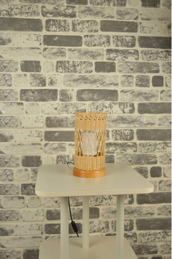 Özel Tasarım El Yapımı ALEVLİ Abajur