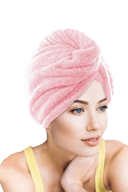 CHIZGY Kalın Mikrofiber 2 Düğmeli Saç Havlusu