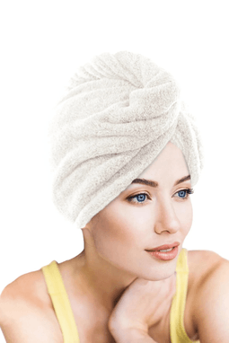 CHIZGY Kalın Mikrofiber 2 Düğmeli Saç Havlusu