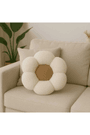 Pelüş Papatya Dekoratif Yastık