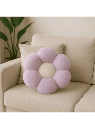 Pelüş Papatya Dekoratif Yastık